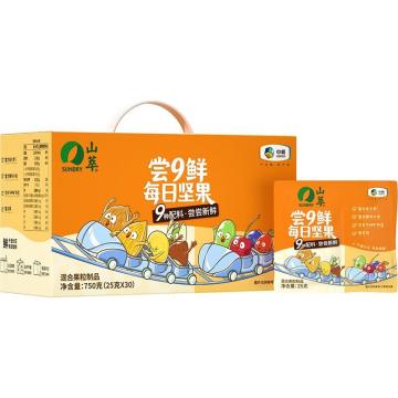 中粮山萃 尝9鲜每日坚果，750g 单位：盒（一件代发）
