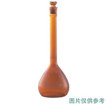亚速旺/Asone 容量瓶，61-9591-18 100ml，茶色，高精度梅斯烧瓶，可追溯性体系图/附有检查成绩书的类型 售卖规格：1套