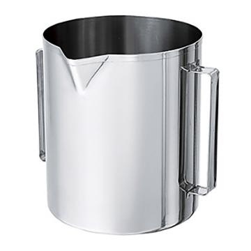 日东金属工业 不锈钢带柄烧杯 BK-20，61-0753-43 售卖规格：1个
