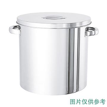 日东金属工业 不锈钢桶带盖 ST系列 36L ST-36-316L，61-0745-97 售卖规格：1个
