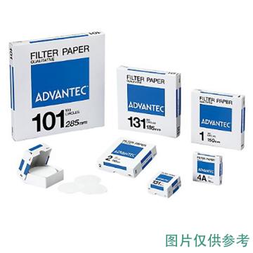 ADVANTEC 定性滤纸 No.1 45mm 00011045 1盒(100张)，4-903-02 售卖规格：1盒