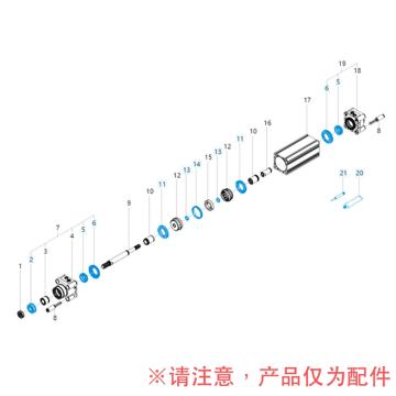 费斯托/FESTO 气缸维修包，DNC-63-PPVA，369198 售卖规格：1个