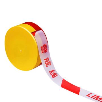 保拉 盘式红白警戒线，40mm×100m，PE+涤纶，6834 售卖规格：1个