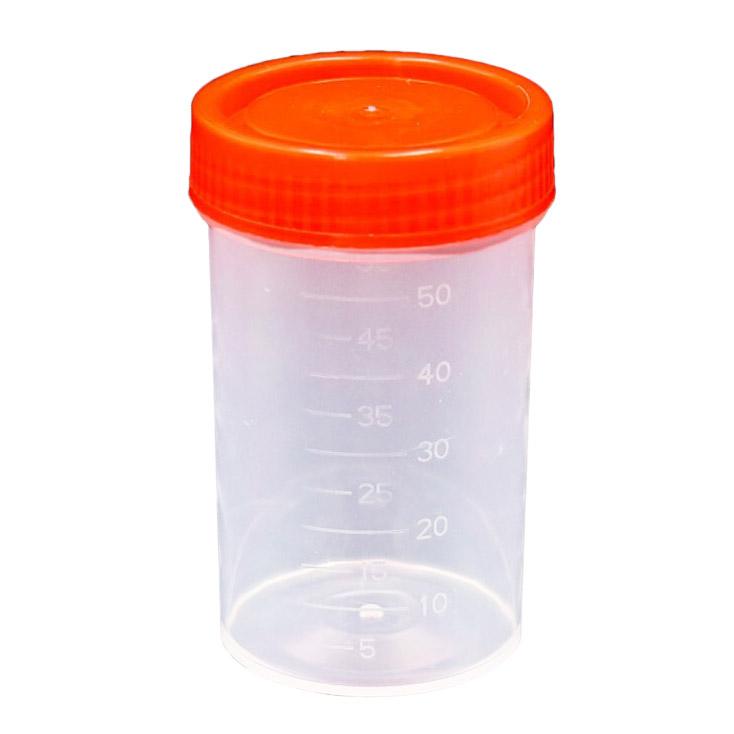 冰禹 实验室一次性塑料尿杯，BYrl-197 尿杯60ml（20个） 售卖规格：60个/箱