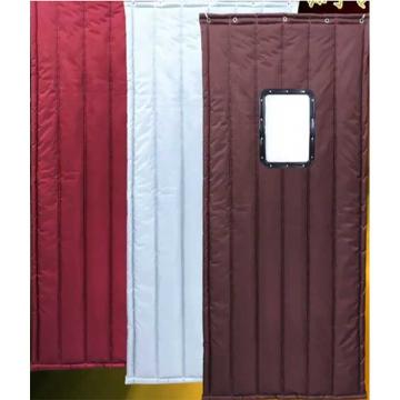 京路发 牛津布带窗棉门帘，咖啡色，高2.4米，宽1.3米/块，含配件 售卖规格：1块