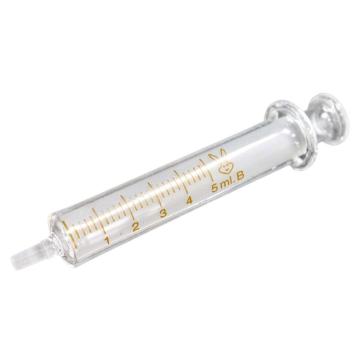 冰禹 加厚全玻璃进样器 实验室玻璃针筒管无针头，BYA-534 5ml 售卖规格：1个