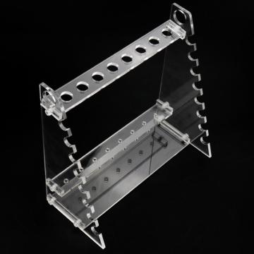 冰禹 移液管架 有机玻璃管架 刻度吸管架，梯形单排（小），BYA-270 梯形单排（小） 售卖规格：1个