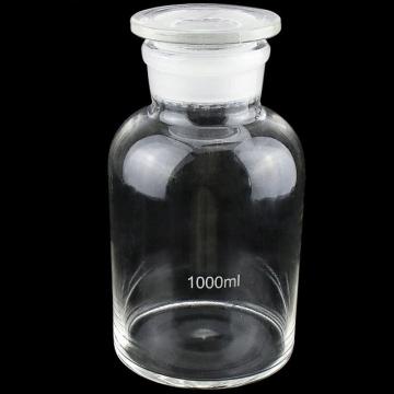 冰禹 玻璃广口瓶 大口试剂瓶，BY-79C 透明1000ml 售卖规格：1个