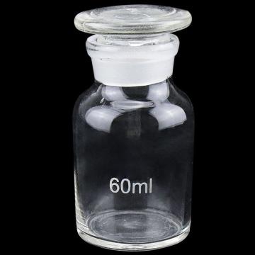 冰禹 玻璃广口瓶 大口试剂瓶，BY-79C 透明60ml 售卖规格：1个