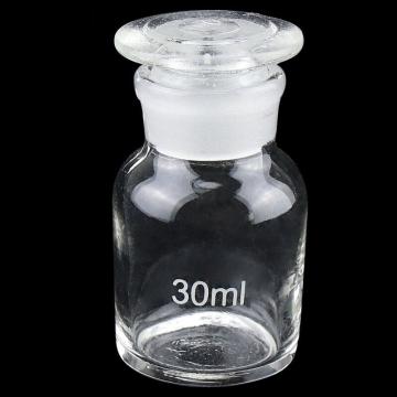 冰禹 玻璃广口瓶 大口试剂瓶，BY-79C 透明30ml 售卖规格：1个