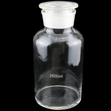 冰禹 玻璃广口瓶 大口试剂瓶，BY-79C 透明2500ml 售卖规格：1个