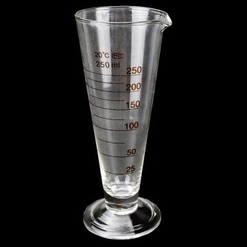冰禹 三角量杯，BY-2439 250ml 250ml，玻璃 售卖规格：1个