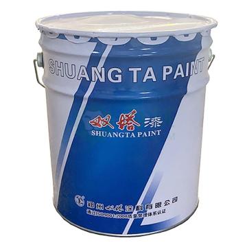 双塔/SHUANG TA 高氯化聚乙烯面漆，天蓝色,18KG/桶 售卖规格：18公斤/桶