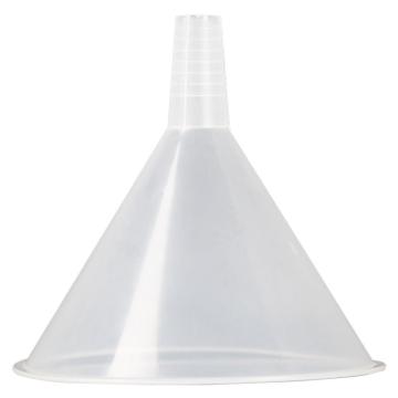 冰禹 塑料透明小漏斗 实验室三角漏斗 耐高温锥形漏斗，BYA-145 150mm（1个） 售卖规格：1个