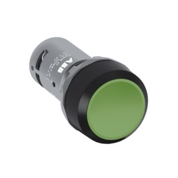 ABB 带灯自锁平钮塑料，CP2-11C-10 24VAC/DC，透明色，1NO 售卖规格：1个