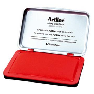 旗牌/Artline 金属印章印台，EHP-2/红色 56*90mm 售卖规格：1个