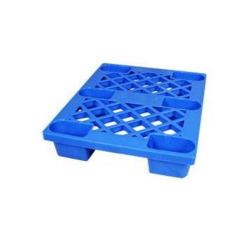 百盈塑料 网格九脚托盘,尺寸(mm):730×630×140,静载0.8T,蓝色，BY115 售卖规格：1个