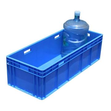 百盈塑料 塑料周转箱，BY111 EU41028，外尺寸：1000×400×290mm，蓝色 售卖规格：1个