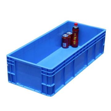 百盈塑料 塑料周转箱，BY110 EU4922，外尺寸：900×400×230mm，蓝色 售卖规格：1个