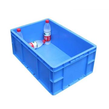 百盈塑料 塑料周转箱，BY094 32号箱,外尺寸:600×400×230mm,蓝色 售卖规格：1个