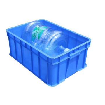 百盈塑料 塑料周转箱，BY088 26号箱,外尺寸:615×425×245mm,蓝色 售卖规格：1个