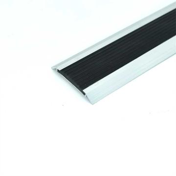 嘉辽 铝合金防滑条，楼梯包边防滑条，平面款，50mm，1.5米长，黑色，EBS4307 售卖规格：2个/包