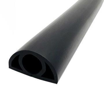 嘉辽 PVC软橡胶阻燃绝缘线槽，25×13mm(内经10mm)，黑色，20m/卷，EBS4660 售卖规格：1卷