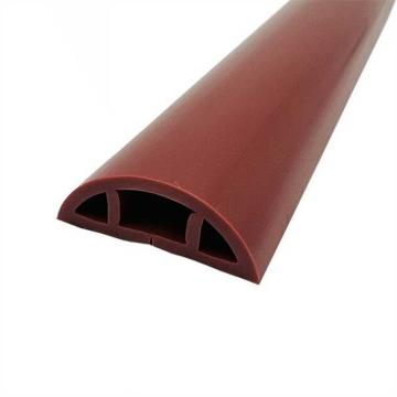 嘉辽 PVC软橡胶阻燃绝缘线槽，30×10mm(内经10×6mm)，枣红色，20m/卷，EBS4664 售卖规格：1卷