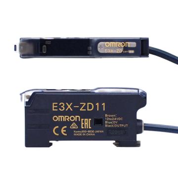 欧姆龙/OMRON 光纤传感器，E3X-ZD11 2M 售卖规格：1个
