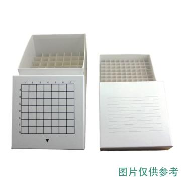 芯硅谷 纸质冷冻盒 用来存放2ml 64孔，C1553-03-12EA 售卖规格：12个/箱