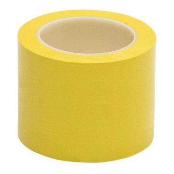 布朗森/BRONSON 通用型地板划线胶带，高性能PVC自粘性材料，100mmx33m，黄，A66101 售卖规格：1卷