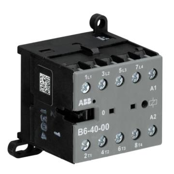 ABB 小容量四极交流接触器，B6-40-00*220-240V 40-450Hz 售卖规格：1只