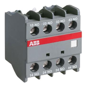 ABB 接触器3常开1常闭辅助触点，CA5-31E CONTACT AUX. 售卖规格：1个