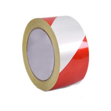 帛拉 反光警示胶带-红白色，50mm*22m，高亮反光材质，90284A 售卖规格：1卷