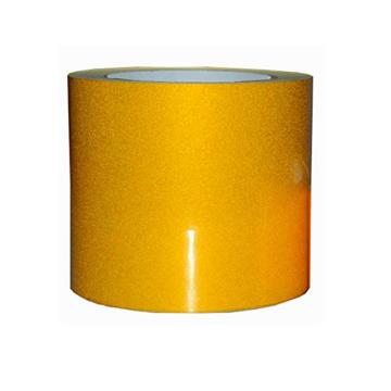 帛拉 反光警示胶带-黄色，100mm*22m，高亮反光材质，90286B 售卖规格：1卷