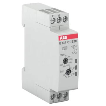 ABB 电子时间继电器，CT-EBD.12, flasher,0.05s-100h,1c/o 售卖规格：1只