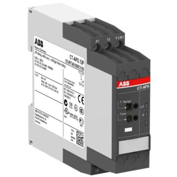 ABB 电子时间继电器，CT-APS.12P, 1c/o, 24-48VDC, 24-240VAC 售卖规格：1只