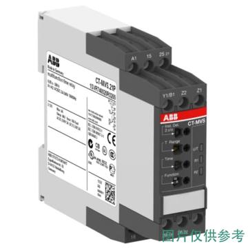 ABB 电子时间继电器，CT-MVS.22P, 2c/o, 24-48VDC, 24-240VAC 售卖规格：1只
