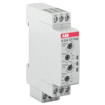 ABB 电子时间继电器，CT-TGD.22, 2c/o, 24-48VDC, 24-240VAC 售卖规格：1只