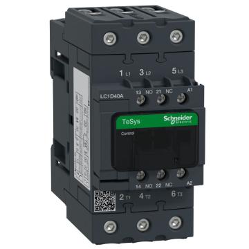 施耐德电气 TeSys D系列三极交流控制接触器，LC1D40AK7 40A，100V，50/60Hz 售卖规格：1个