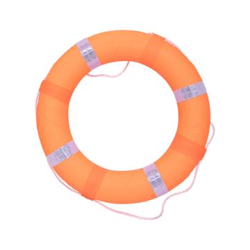 嘉辽 实心泡沫船用救生圈(橙色)，EBSYJ102410 售卖规格：1个