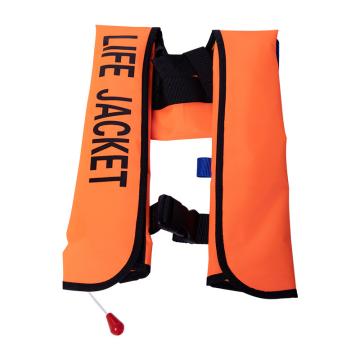 嘉辽 手动充气救生衣，EBSYJ102406-4 均码(橙色) 售卖规格：1个