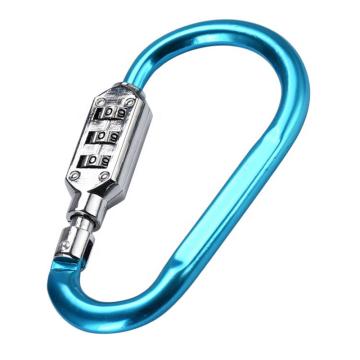 罕码 锁扣密码锁(D型密码锁)，HMLK3118Blu 蓝色 售卖规格：1个