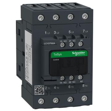 施耐德电气 TeSys D系列四极交流控制接触器，LC1DT60AP7 售卖规格：1个