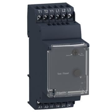 施耐德电气 相序和电机温度控制继电器，RM35TM250MW 售卖规格：1个