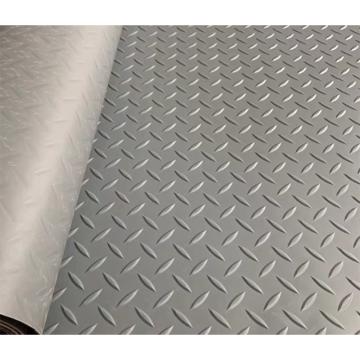 丽施美/Rismat 地垫，"钢花纹"2m×15m 灰色 厚度1.5-2mm 耐磨防滑 售卖规格：1卷