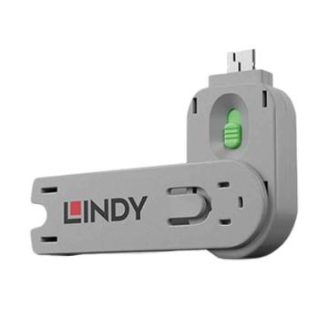 林迪/LINDY USB端口锁钥匙包绿色(1把钥匙不含锁头)，40621 售卖规格：1个