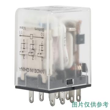 伊莱科 小型中间继电器，HH53P AC，220V，无底座 售卖规格：1只