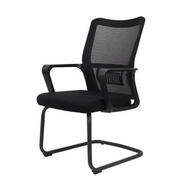 得力 經典弓形腳會議椅會客椅，91204(黑) 不含安裝