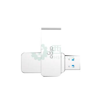 爱国者/aigo U盘，爱国者 256GB USB3.0 U盘 U330 银色 USB3.0 U盘 金属旋转系列 银色 售卖规格：1个